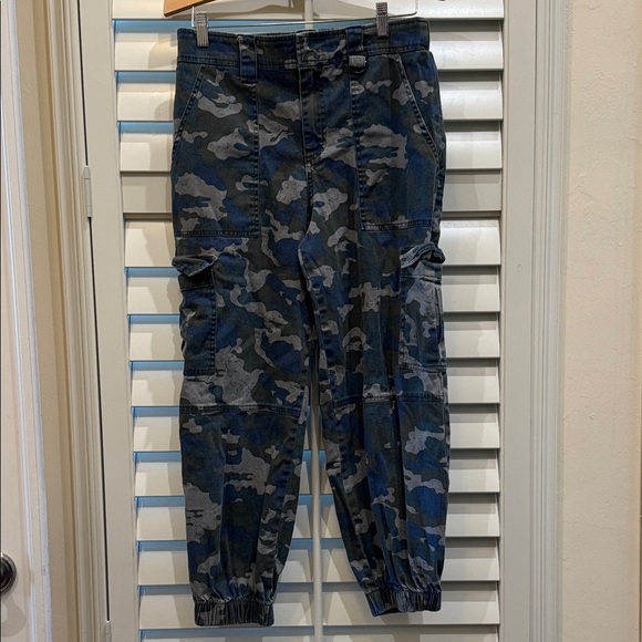 Wild Fable Blue Camouflage Cargo Pants - Picture 1 of 6